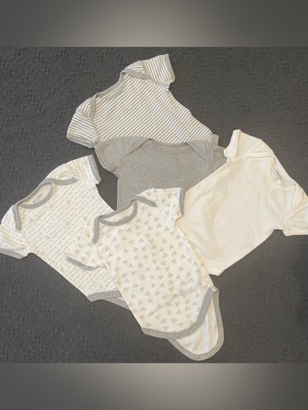 Burt’s Bees Baby Onesies